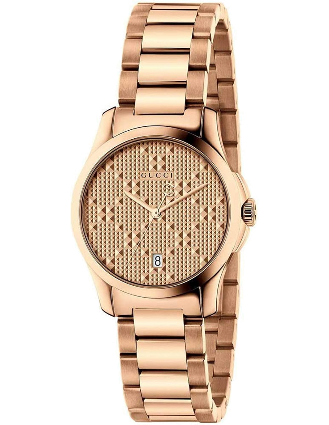 Montre Gucci Femme G Timeless YA126567 en acier or rose Achetez