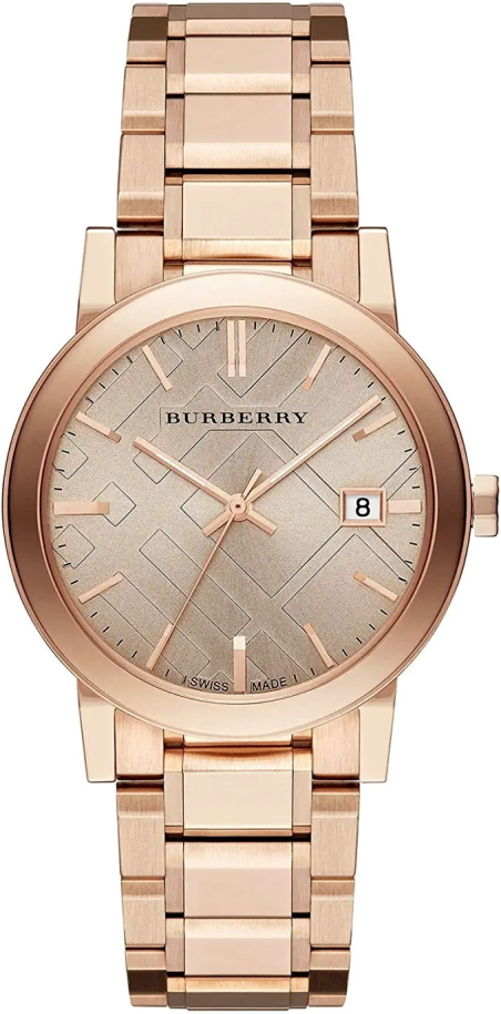 Chic Time | Women's Burberry City BU9034 rose gold metal watch | Buy at best price