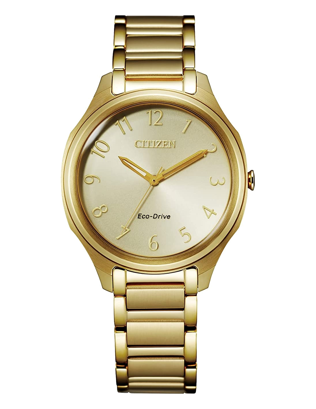 Citizen quartz watch gold womens deals