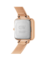 Chic Time | Montre Daniel Wellington Quadro Studio carée or rose cadran blanc | Prix : 209,00 €