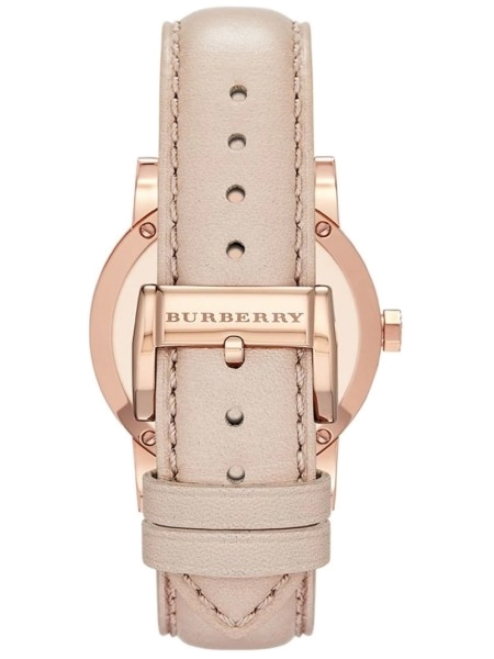 Burberry leather strap watch sales women's