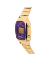 Chic Time | Montre Femme digitale Casio Vintage LA670WEGA-6EF dorée cadran violet | Prix : 30,00 €