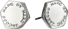 Chic Time | Boucles d'oreilles écrou Marc by Marc Jacobs en acier argenté | Prix : 59,40 € Chic Time | Boucles d'oreilles écrou Marc by Marc Jacobs en acier argenté | Prix : 59,40 €
