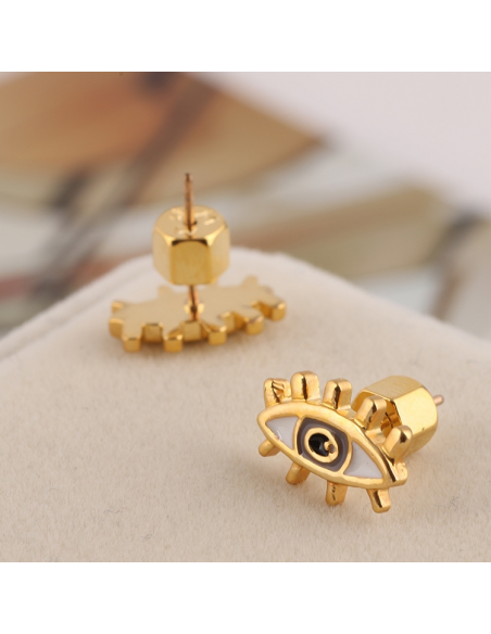 Chic Time | Marc By Marc Jacobs Multicolor Evil Eye Earrings | Buy at best price