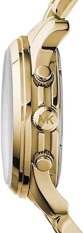 Chic Time | Michael Kors Runway MK5055 gold-tone steel watch with stopwatch function | Buy at best price