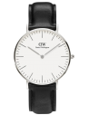 Chic Time | Montre Daniel Wellington Classic Sheffield 36 mm DW00100053 cadran blanc  | Prix : 83,60 €