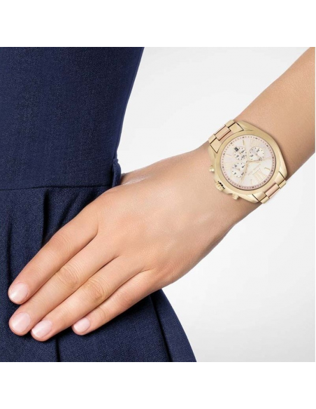 Chic Time | Michael Kors Bradshaw MK6359 Women's Champagne Dial Watch | Buy at best price