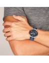 Chic Time | Montre Homme Fossil Grant FS4835 bracelet cuir bleu | Prix : 84,50 €