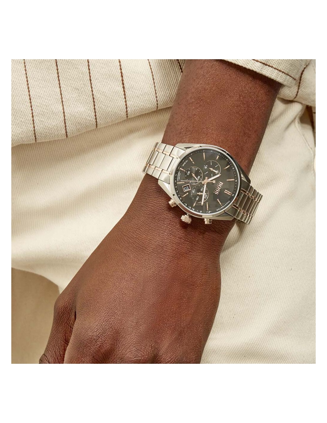 Hugo Boss Champion 1513819 stainless steel chronograph men\'s watch | Quarzuhren