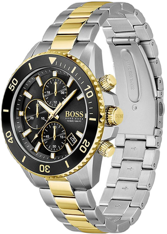 Montre hugo online boss cadran bleu