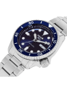 Chic Time | Montre Seiko 5 Sports SRPD51K1 Automatique cadran bleu day-date | Prix : 221,25 €