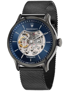 Chic Time | Montre automatique Maserati Epoca R8823118002 cadran squelette maille milanaise noire | Prix : 259,35 € Chic Time | Montre automatique Maserati Epoca R8823118002 cadran squelette maille milanaise noire | Prix : 259,35 €
