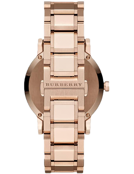 Chic Time | Burberry Men's Watch BU9353 chronometer steel rose gold | Buy at best price