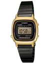 Chic Time | Montre Femme Retro Casio Vintage LA670WEGB-1BEF affichage digital en métal noir | Prix : 41,30 €