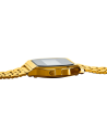 Chic Time | Montre Casio Collectio Vintage digitale A159WGEA-1EF en métal doré or jaune cadran noir | Prix : 41,30 €