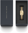 Chic Time | Montre Daniel Wellington Quadro Pressed Unitone DW00100485 Rectangulaire en métal doré | Prix : 189,00 €