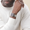 Chic Time | Montre Casio Collection Vintage A168WEM-1EF cadran noir digitale en métal gris | Prix : 34,30 €