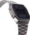 Chic Time | Montre Casio Collection Vintage A168WEGG-1BEF cadran noir digitale en métal noir | Prix : 41,30 €