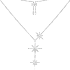 Chic Time | Collier ajustable APM Monaco Triple Météorites en argent 925 | Prix : 98,70 € Chic Time | Collier ajustable APM Monaco Triple Météorites en argent 925 | Prix : 98,70 €