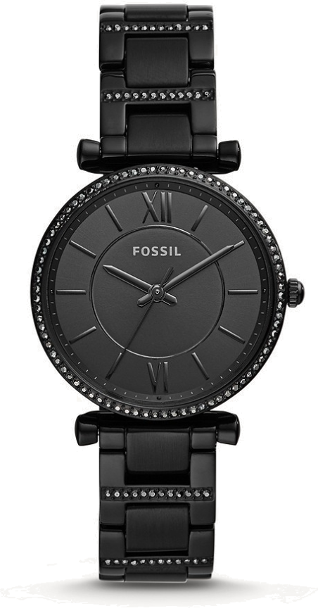 Montre noir on sale acier femme