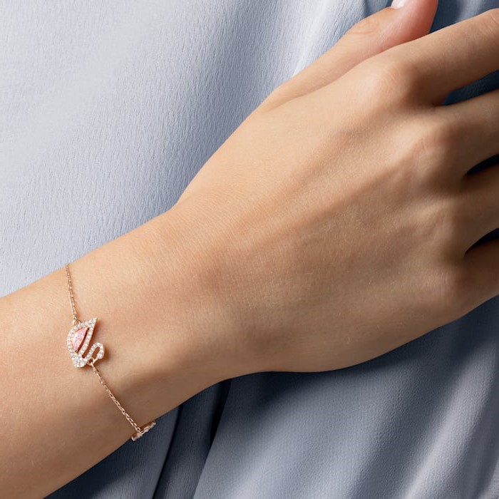 Swarovski on sale swan bracelet