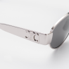 Chic Time | Lunettes de soleil Celine Triomphe ovales CL40235U monture métal | Prix : 275,40 €