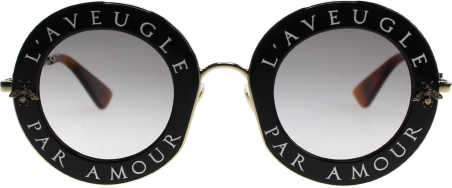 Lunettes de soleil Gucci L aveugle par amour GG0113S 001