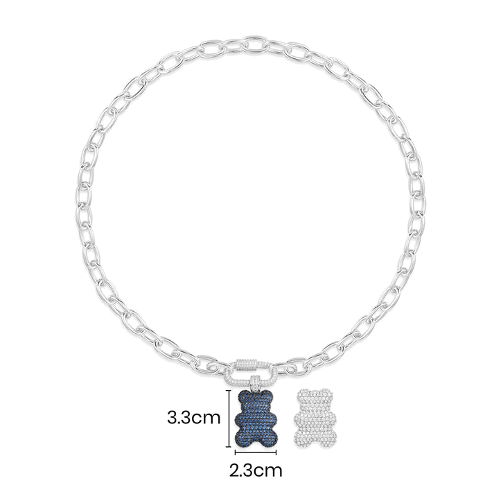 APM Monaco Yummy Bear Master Baba Adjustable Chain Necklace at 430