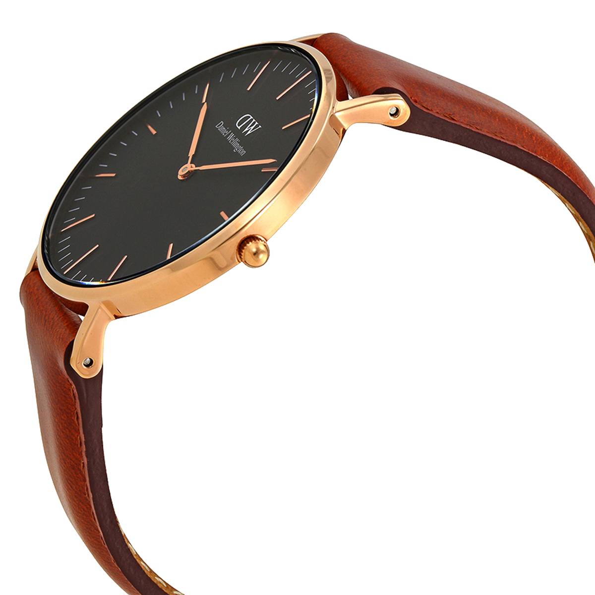 Daniel Wellington Watch DW00100136 Classic Black ST Mawes Rose Gold
