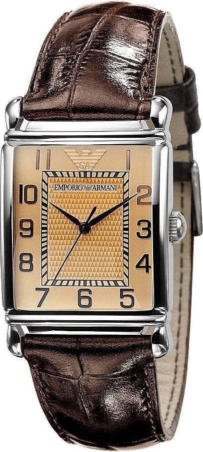 Chic Time | Montre Emporio Armani Homme AR0403 Bracelet Cuir | Prix : 149,40 €