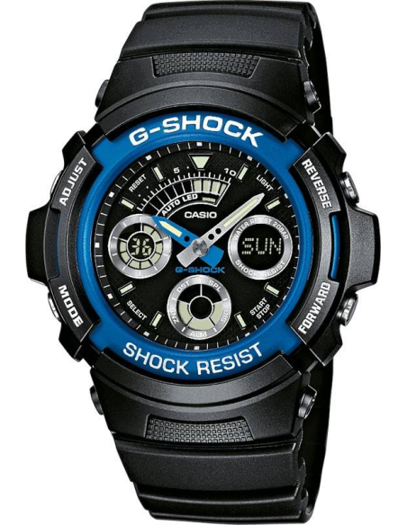 Chic Time | Montre Homme Casio G-Shock AW-591-2AER Noir | Prix : 99,00 €