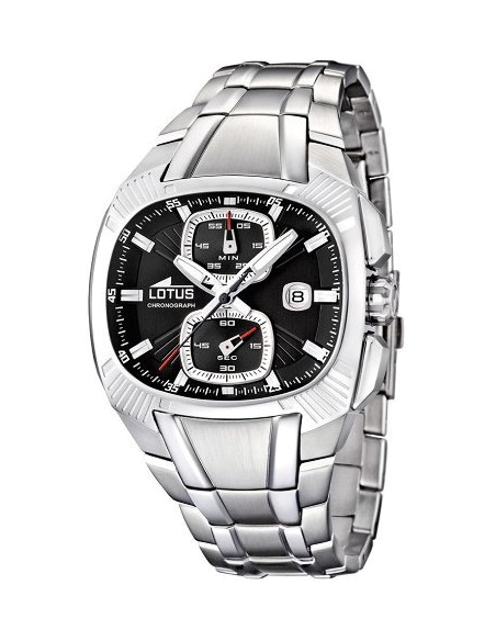 Montre homme online lotus noir