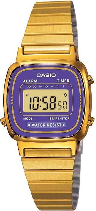 Purple casio watch discount