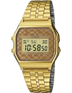 Chic Time | Montre Casio Collection Vintage A159WGEA-9AEF dorée affichage digital  | Prix : 34,30 €