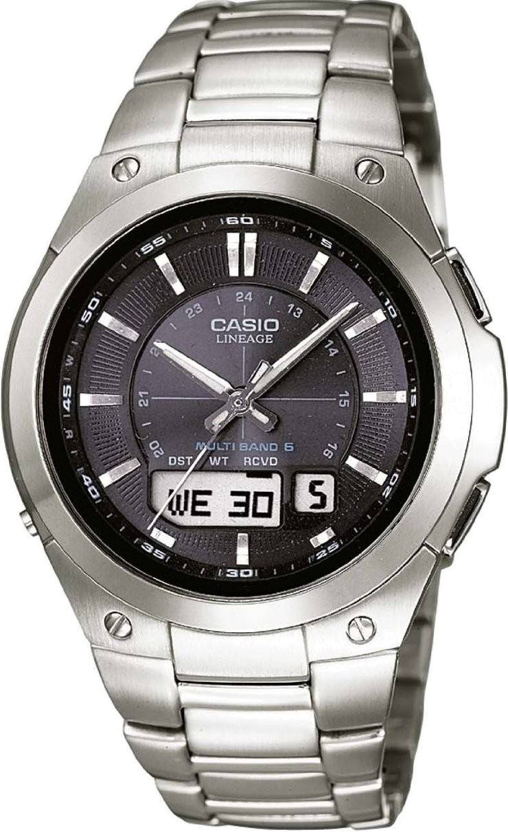 casio titanium radio controlled watch