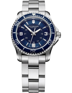 Chic Time | Montre Femme Victorinox Swiss Army Maverick 241609 Boîtier et bracelet argentés | Prix : 577,00 € Chic Time | Montre Femme Victorinox Swiss Army Maverick 241609 Boîtier et bracelet argentés | Prix : 577,00 €