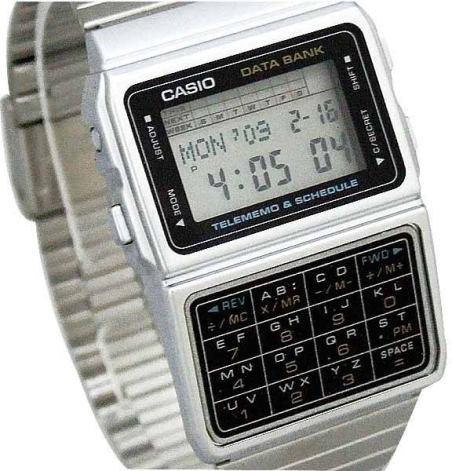 Chic Time | Montre Homme Casio Data Bank DBC-610A-1AZD Argent | Prix : 99,00 €