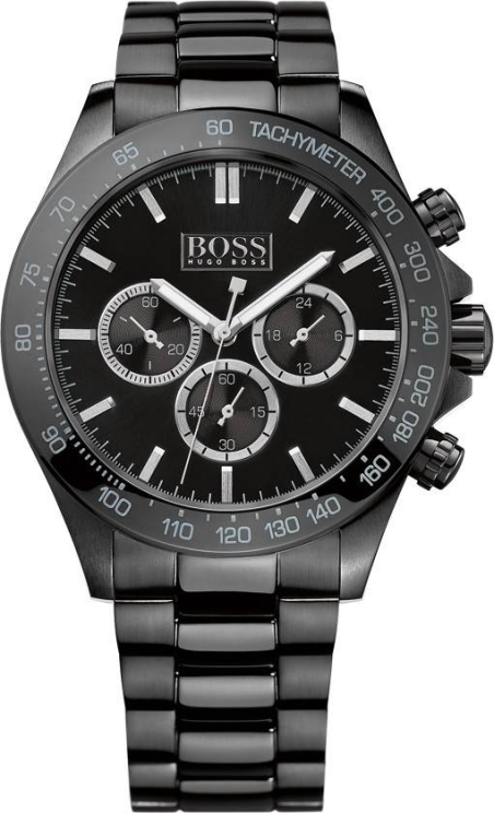 Chic Time | Montre Homme Hugo Boss Ikon 1512961 Bracelet acier noir | Prix : 349,30 €