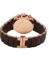 Chic Time | Montre Homme Emporio Armani Sportivo AR5890 bracelet silicone marron | Prix : 239,40 €