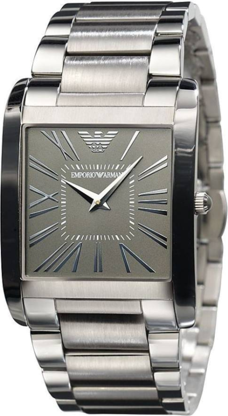 Emporio armani sales square watch mens
