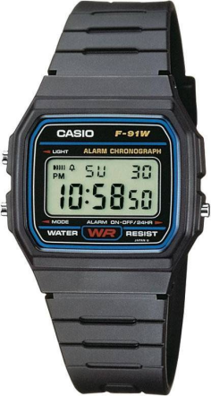 Chic Time | Casio F-91W-1YEF Unisex watch | Buy at best price Chic Time | Casio F-91W-1YEF Unisex watch | Buy at best price