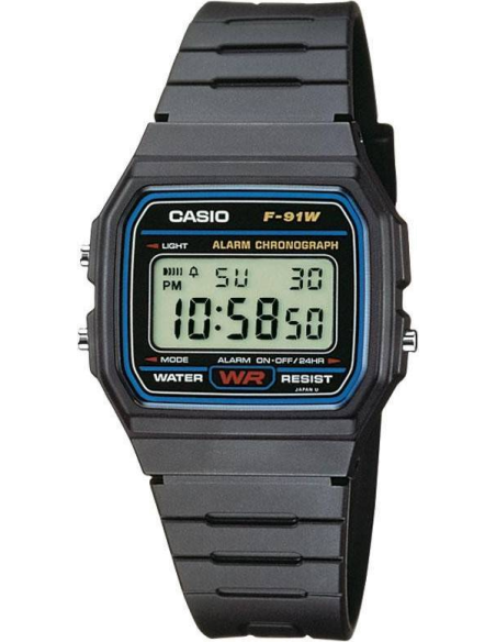 Chic Time | Casio F-91W-1YEF Unisex watch  | Buy at best price