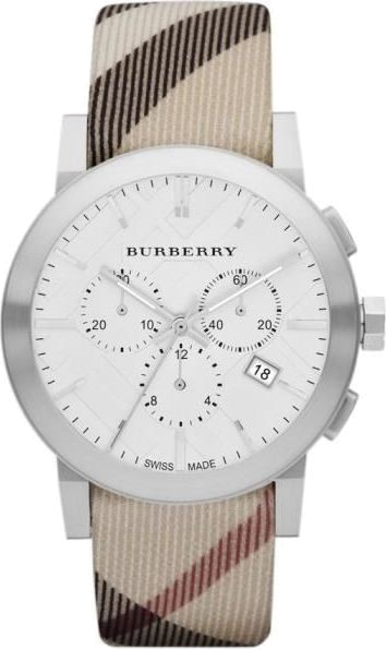 Chic Time | Burberry Men's Watch BU9357 chronometer beige monogram bracelet | Buy at best price