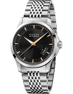 Chic Time | Montre Homme Gucci Timeless YA126420 Argent | Prix : 1,059.00 Chic Time | Montre Homme Gucci Timeless YA126420 Argent | Prix : 1,059.00