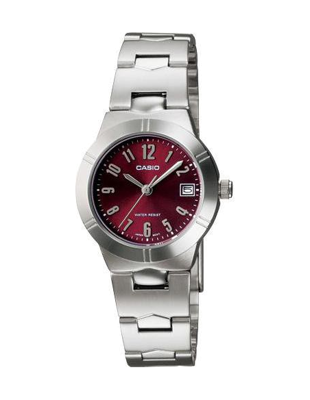 Chic Time | Montre femme Casio Casio LTP-1241D-4A2DF Silver Stainless Steel band  | Prix : 34,20 €