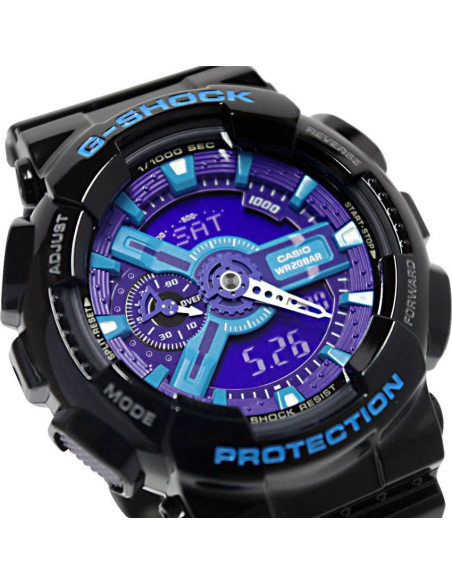 Chic Time | Montre Homme Casio G-Shock GA-110HC-1AER Noir | Prix : 129,00 €