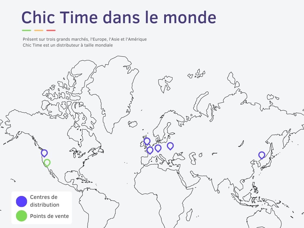 Chic Time dans le monde