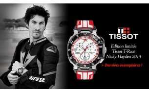 Édition Tissot T-Race Nicky Hayden : derniers exemplaires à -10% Édition Tissot T-Race Nicky Hayden : derniers exemplaires à -10%