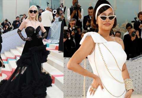 Focus sur les lunettes de soleil du MET GALA 2023