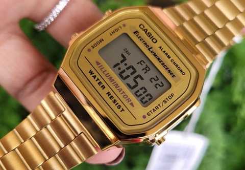 Casio A168WG-9EF l'indémodable montre digitale vintage Casio A168WG-9EF l'indémodable montre digitale vintage